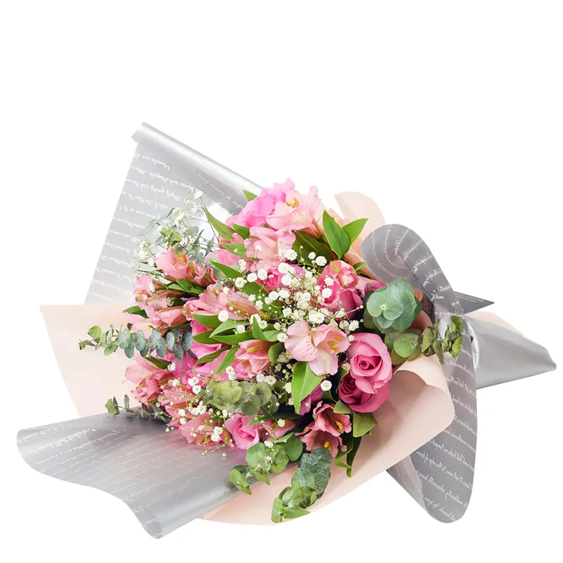 Букет «Пурпурный вихрь»