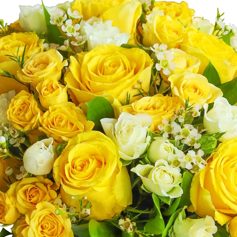 Цветы в коробке 